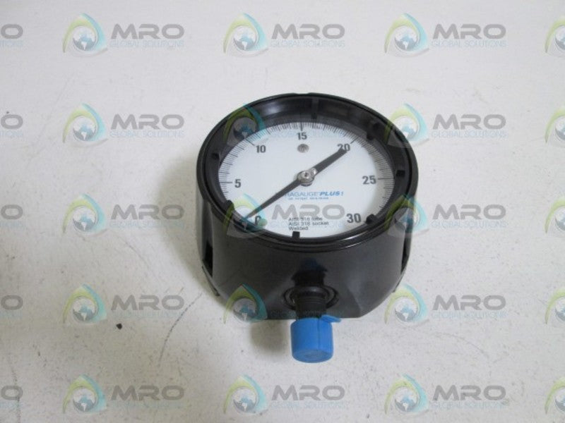 ASHCROFT 451279SS04LXLL-30# PRESSURE GAUGE 0-30 PSI  NSMP