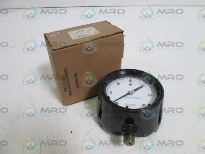 ASHCROFT 451279SS04LXLL-30# PRESSURE GAUGE 0-30 PSI  NSMP
