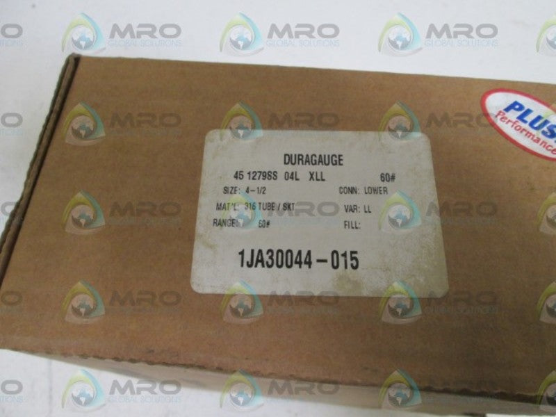 ASHCROFT 451279SS04LXLL-60# DURAGAUGE 0-60 PSI  NSMP