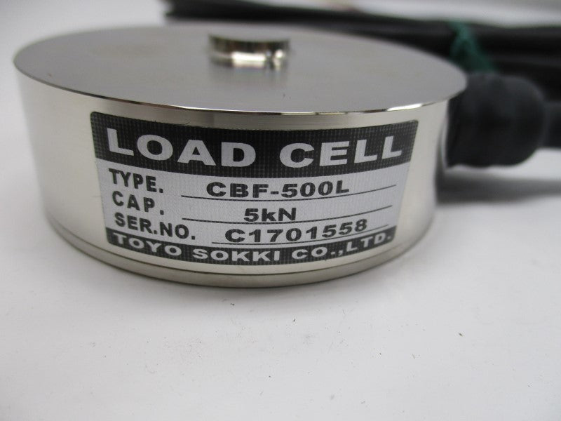 TOYO SOKKI CBF-500L LOAD CELL CAPACITY: 5kN  NSNP