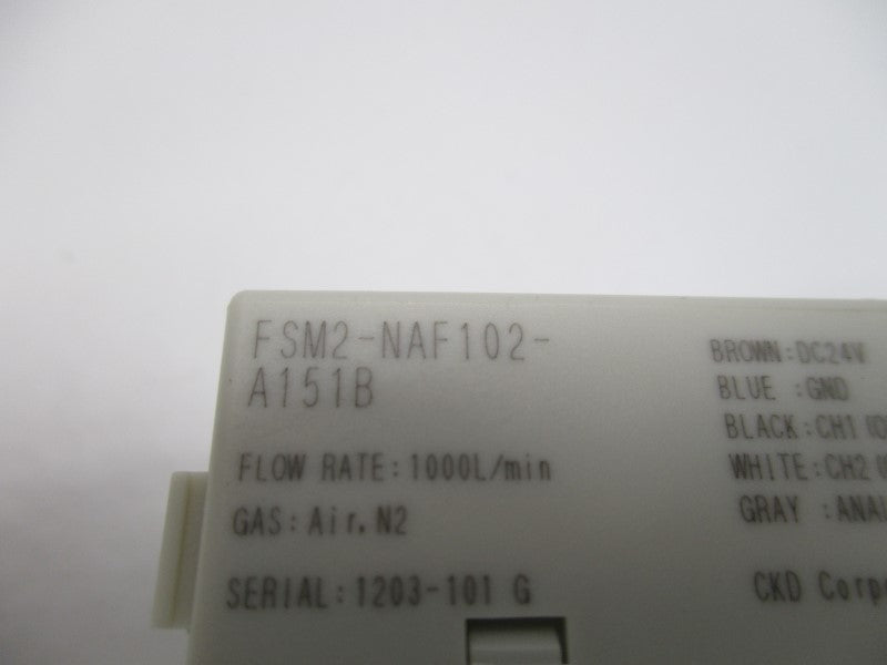 CKD FSM2-NAF102-A151B FLOW SENSOR  NSMP