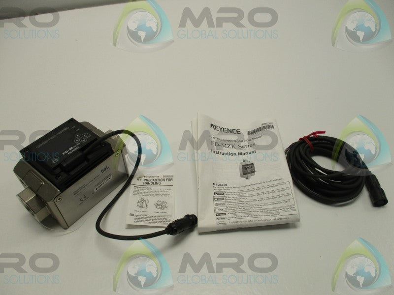 KEYENCE FD-MZ50AYK ELECTROMAGNETIC DIGITAL FLOW SENSOR  NSMP