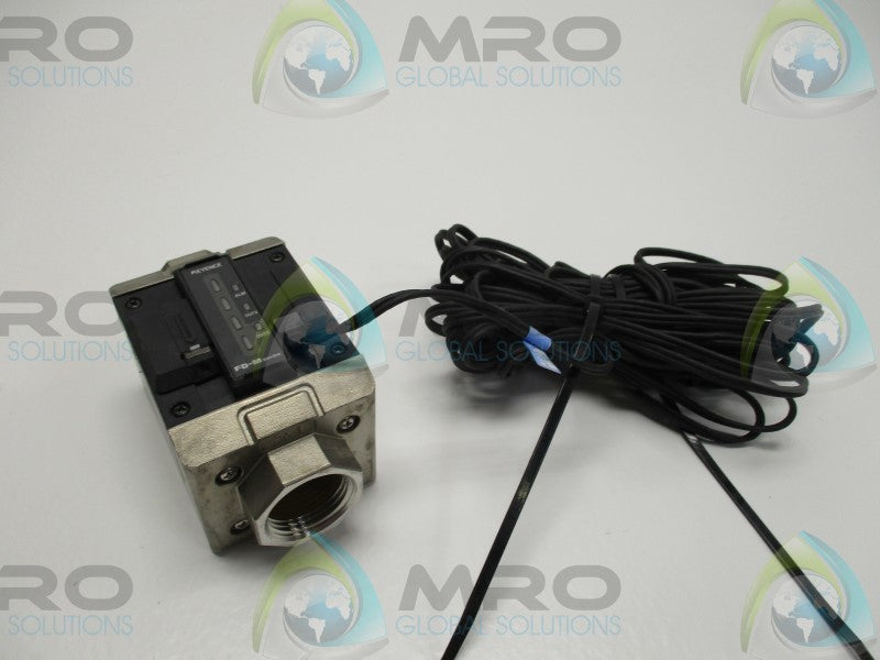 KEYENCE FD-MH100A(10M) CAPACITANCE ELECTROMAGNETIC FLOW SENSOR  UNMP