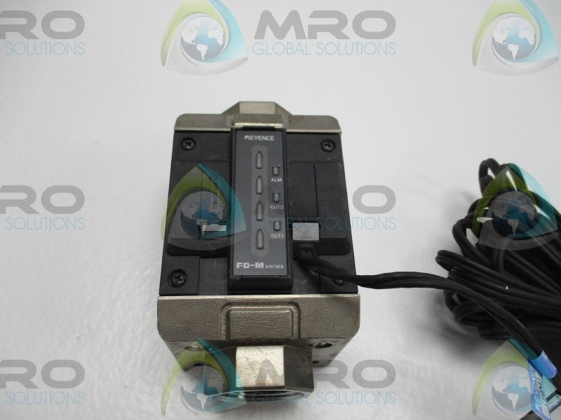KEYENCE FD-MH100A(10M) CAPACITANCE ELECTROMAGNETIC FLOW SENSOR  UNMP
