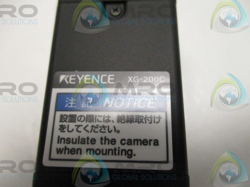 KEYENCE XG-200C MEGA DIGITAL COLOR CAMERA  NSMP