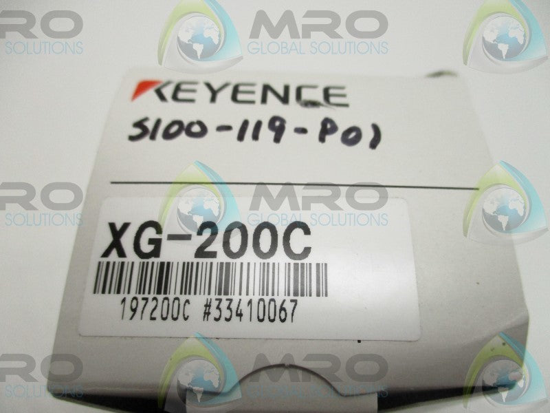 KEYENCE XG-200C MEGA DIGITAL COLOR CAMERA  NSMP