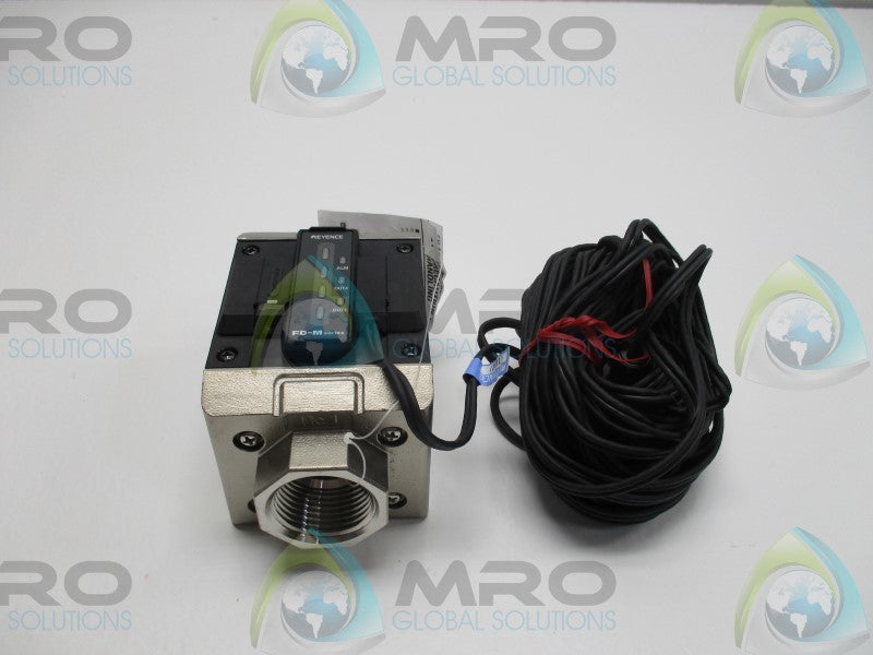 KEYENCE FD-MH100A(10M) CAPACITANCE ELECTROMAGNETIC FLOW SENSOR  NSNP