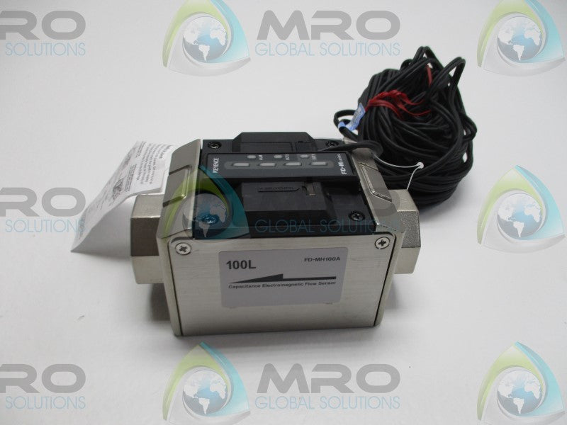 KEYENCE FD-MH100A(10M) CAPACITANCE ELECTROMAGNETIC FLOW SENSOR  NSNP