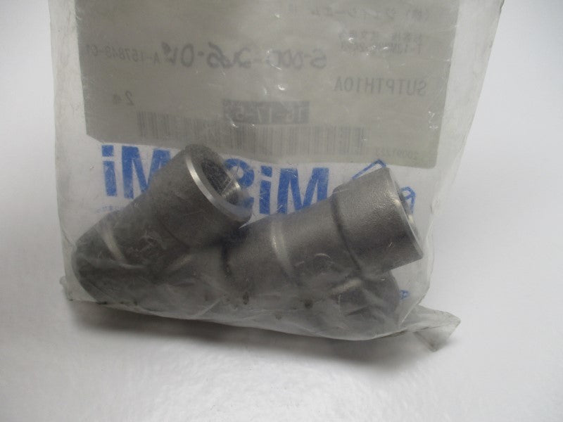 MISUMI SUTPTH10A HIGH PRESSURE PIPE FITTINGS (PKG OF 2)  NSMP