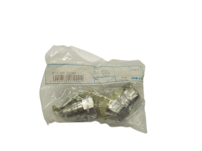 NITO 4P-ANBRSUS304 FITTING (PKG OF 2)  NSMP