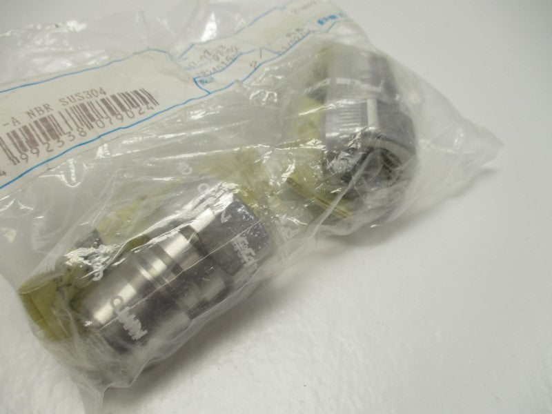 NITO 4P-ANBRSUS304 FITTING (PKG OF 2)  NSMP