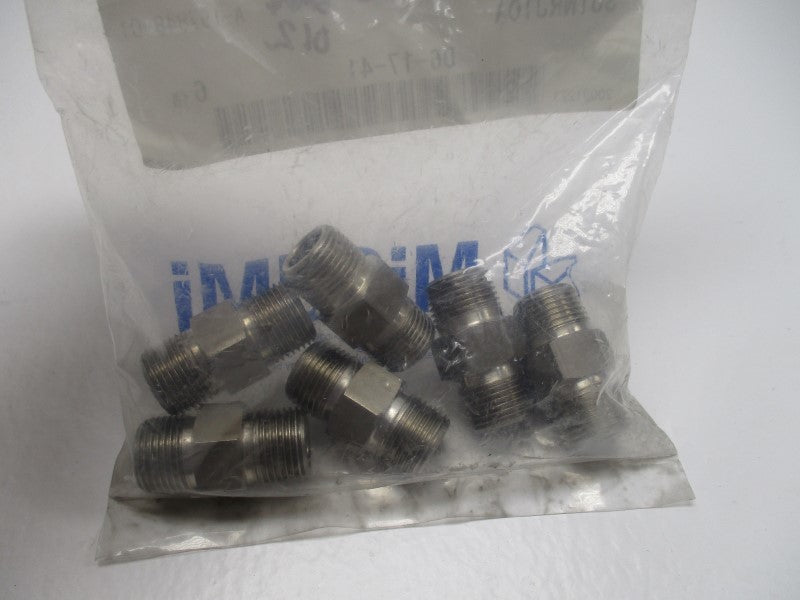 MISUMI SUTNRJ10A PRESSURE PIPE FITTING NIPPLE (PKG OF 6)  NSMP