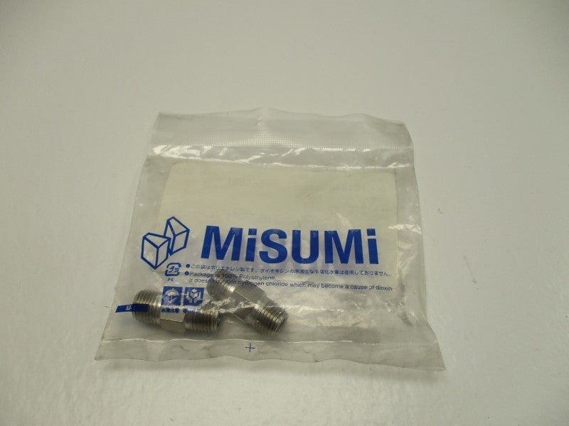 MISUMI SUTNRJ8A PRESSURE PIPE FITTING NIPPLE (PK OF 2)  NSMP