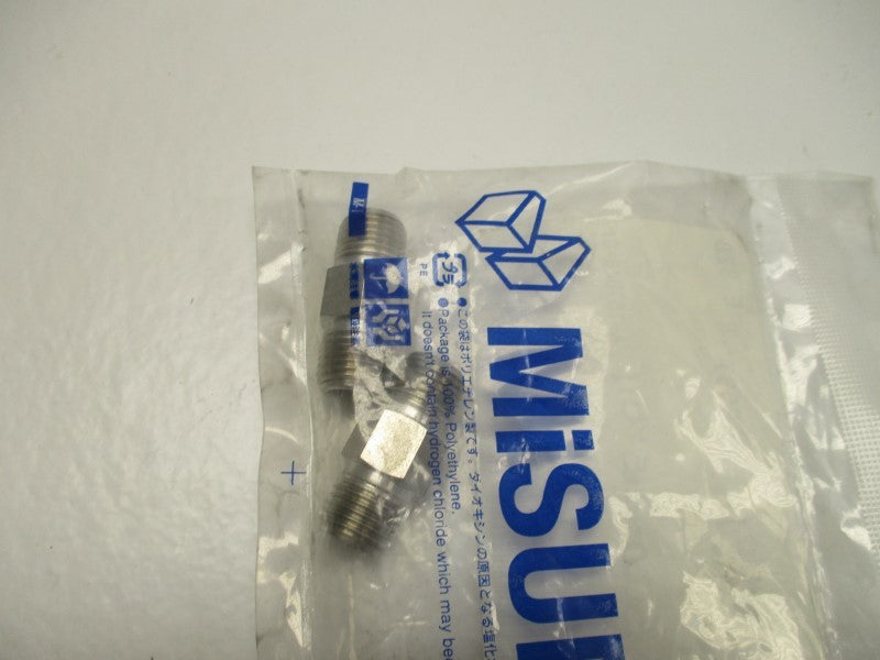 MISUMI SUTNRJ8A PRESSURE PIPE FITTING NIPPLE (PK OF 2)  NSMP