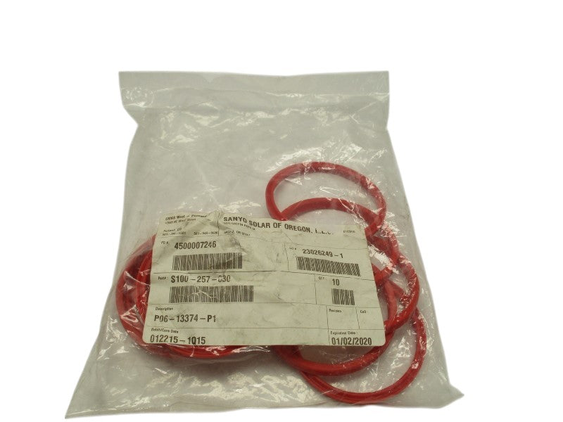 SANYO S100-257-030 O-RING SEAL (PKG OF 10)  NSMP