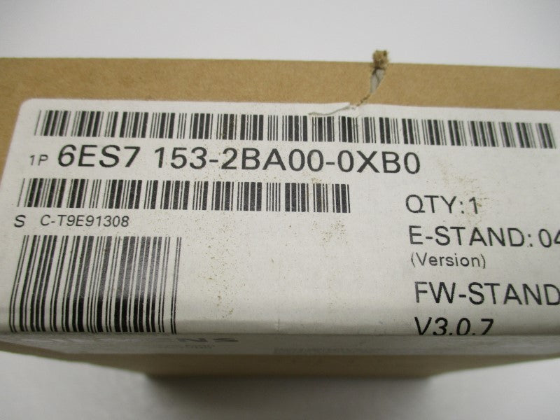 SIEMENS SIMATIC S7 6ES7153-2BA00-0XB0 DP SLAVE INTERFACE  NSFS