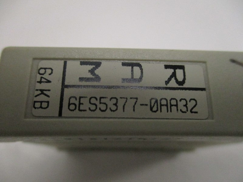SIEMENS SIMATIC S5 6ES5377-0AA32 MEMORY MODULE 64KB  UNMP