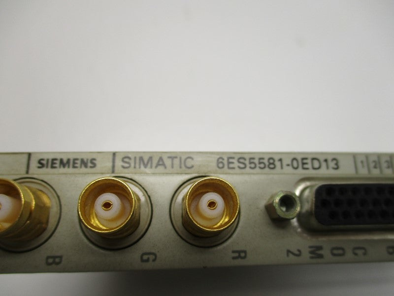 SIEMENS SIMATIC S5 6ES5581-0ED13 BASIC MODULE  UNMP