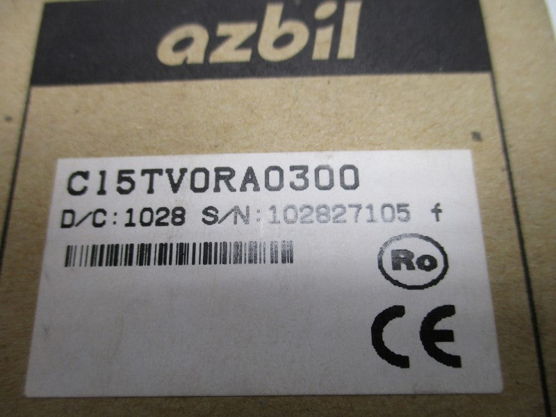 AZBIL C15TV0RA0300 TEMPERATURE CONTROLLER  NSMP