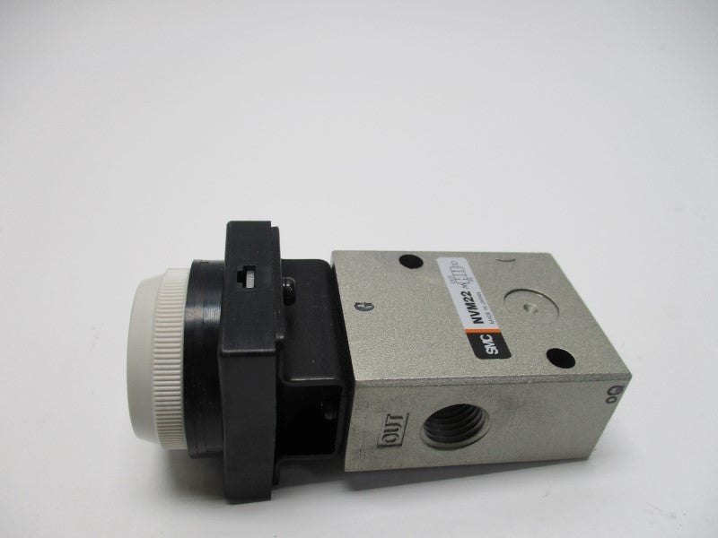 SMC NVM220-N02-33 MECHANICAL VALVE (AS PICTURED)  NSNP