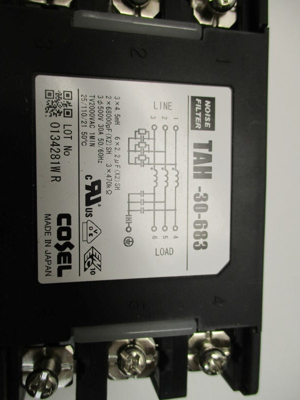 COSEL TAH-30-683 NOISE FILTER  NSMP