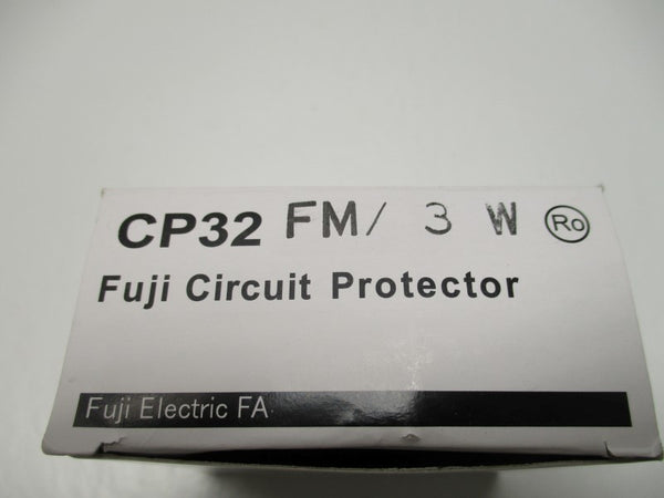 FUJI ELECTRIC CP32FM/3W CIRCUIT BREAKER 3A  NSMP