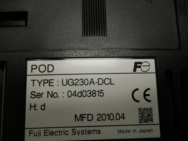FUJI ELECTRIC UG230A-DCL TOUCH SCREEN POD  NSMP