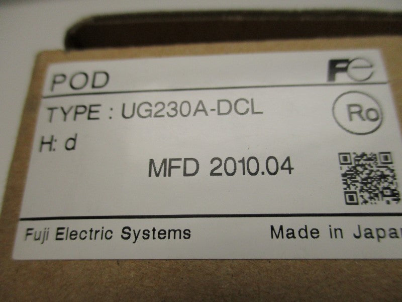 FUJI ELECTRIC UG230A-DCL TOUCH SCREEN POD  NSMP