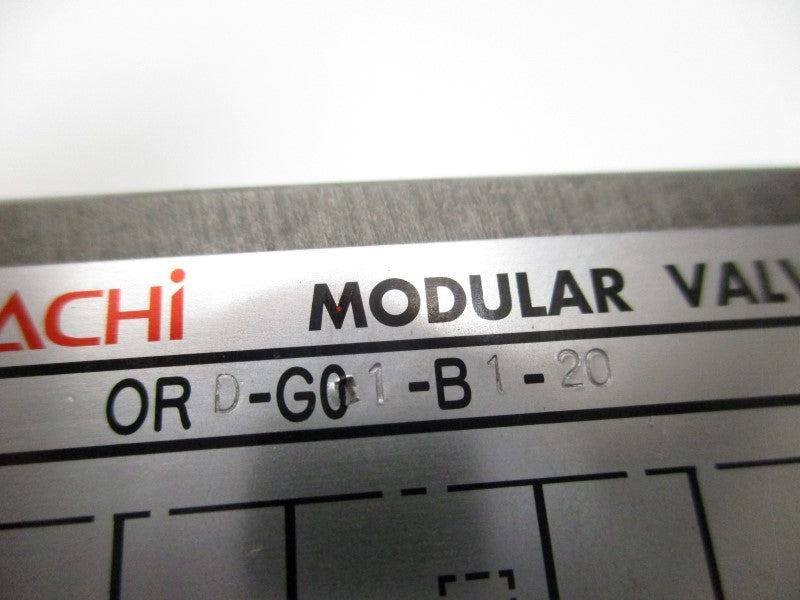 NACHI ORD-G01-B1-20 MODULAR VALVE  NSNP