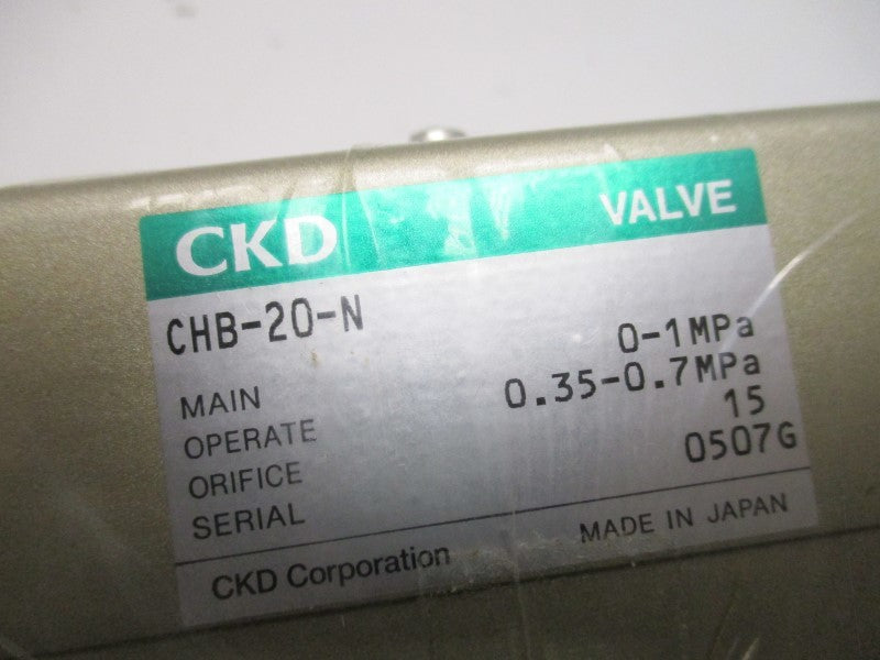 CKD CHB-20-N COMPACT ROTARY VALVE  NSMP