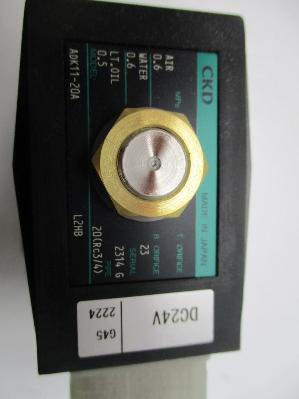CKD ADK11-20A-L2HB-DC24V MULTI REX VALVE  NSMP