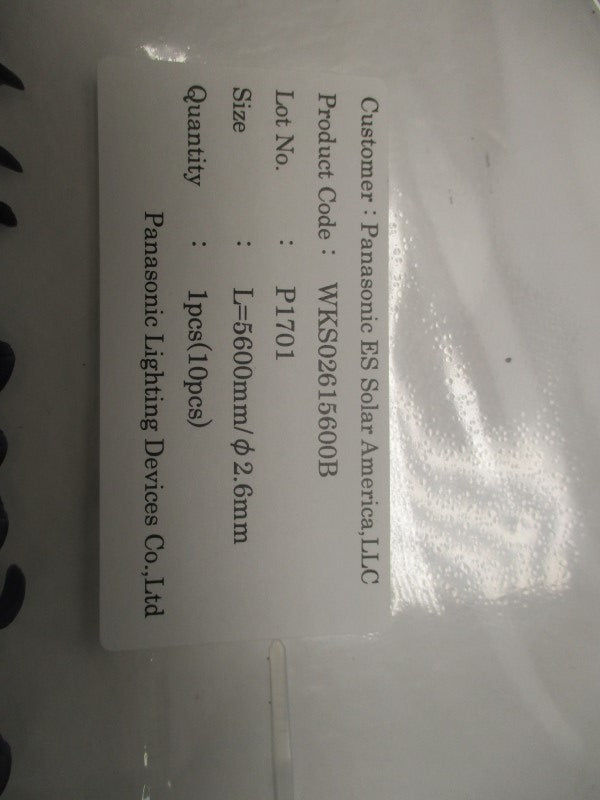 PANASONIC LIGHTING WKS02615600B WIRE ASSEMBLY L=5600mm  NSMP
