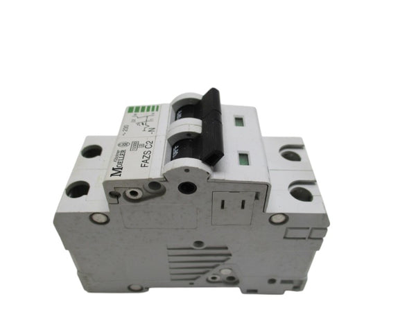 KLOCKNER MOELLER FAZSC2-N CIRCUIT BREAKER 2A  UNMP