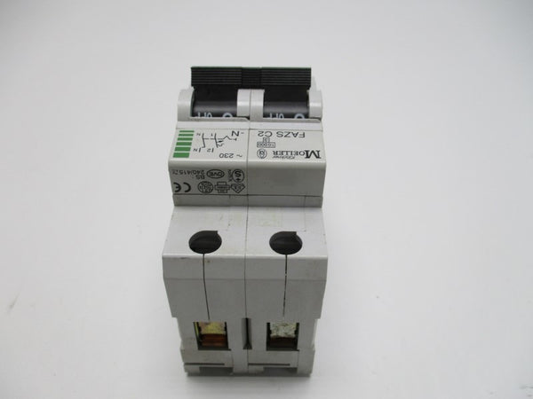 KLOCKNER MOELLER FAZSC2-N CIRCUIT BREAKER 2A  UNMP