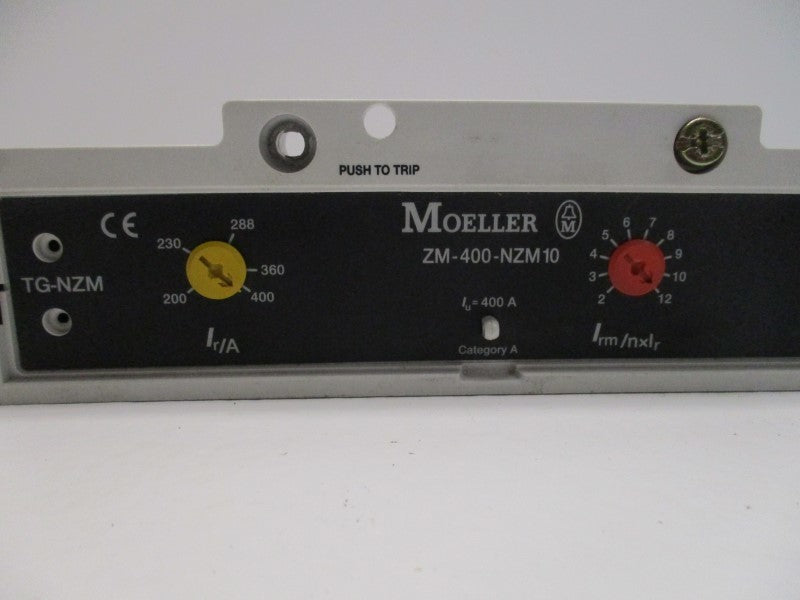KLOCKNER MOELLER ZM-400-NZM10 TRIP UNIT 400A  UNMP