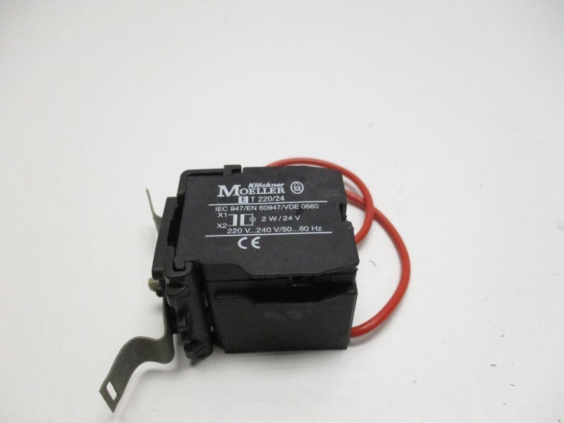 KLOCKNER MOELLER ET220/24 LAMP TRANSFORMER  UNMP