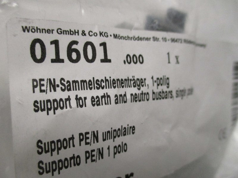 WOHNER 01601.000 BUS BAR ACCESSORY  NSMP