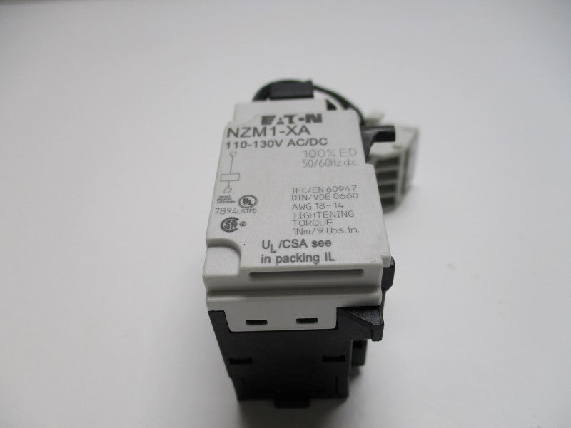 EATON NZM1-XA SHUNT RELEASE 110-130VAC/DC  NSNP