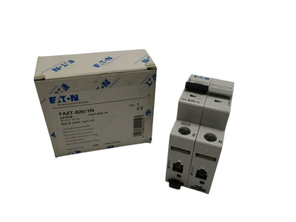 EATON FAZT-B25/1N CIRCUIT BREAKER 25A  NSMP
