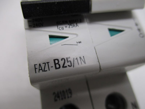 EATON FAZT-B25/1N CIRCUIT BREAKER 25A  NSMP