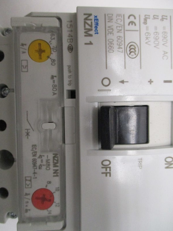 EATON NZMN1-M80 CIRCUIT BREAKER 80A  NSNP