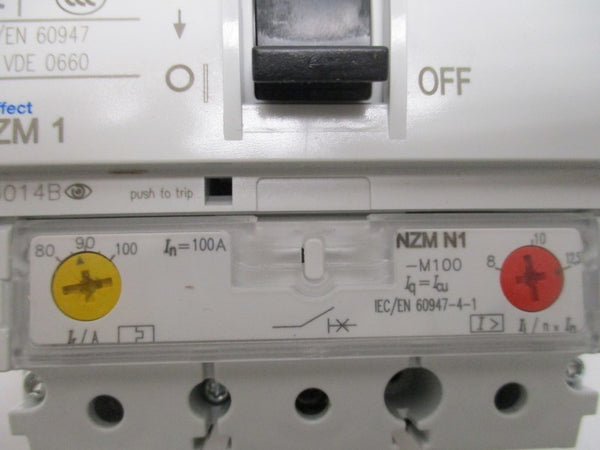 EATON NZMN1-M100 CIRCUIT BREAKER 100A  NSNP