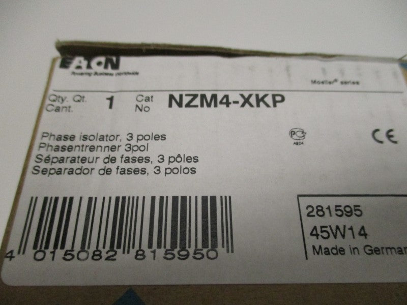 EATON NZM4-XKP PHASE INSULATOR  NSMP