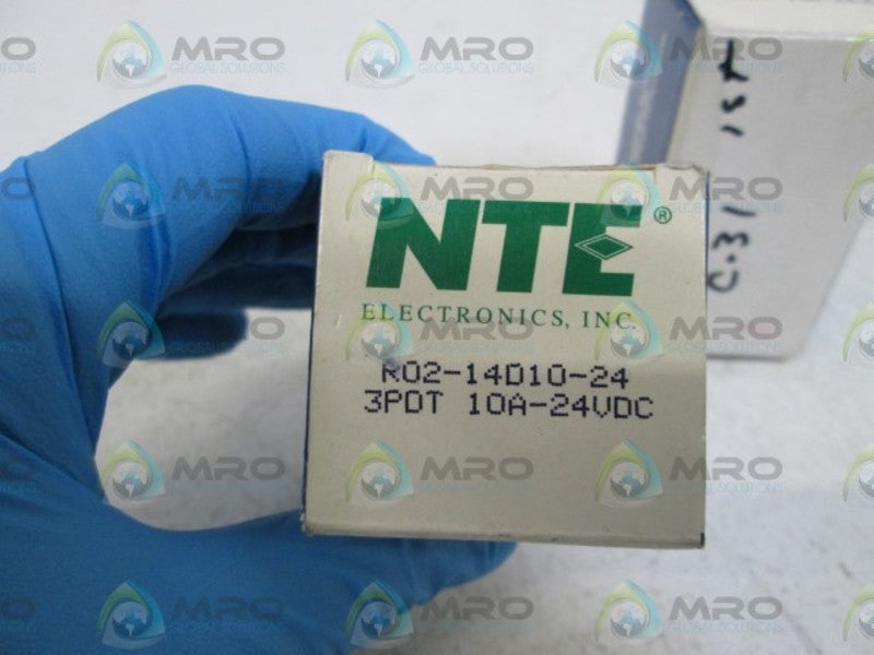 LOT OF 2 NTE POWER RELAY R02-14D10-24 NSMP