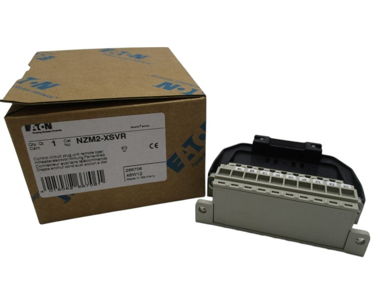 EATON NZM2-XSVR CONTROL CIRCUIT PLUG UNIT REMOTE OPER.  NSMP