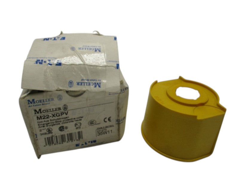KLOCKNER MOELLER M22-XGPV EMERGENRY STOP PROTECTIVE COLLAR  NSMP