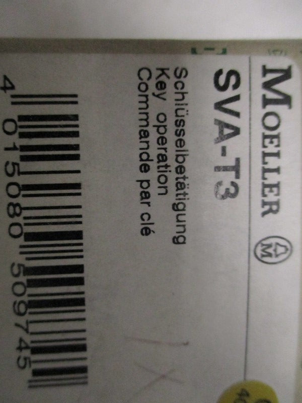 KLOCKNER MOELLER SVA-T3 KEY OPERATION (AS PICTURED)  NSMP