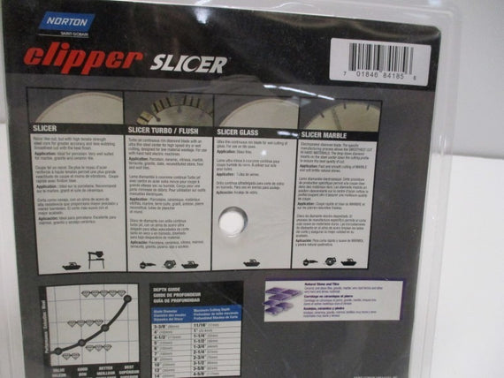 NORTON 10" CLIPPER SLICER 10x.060x5/8"  NSMP