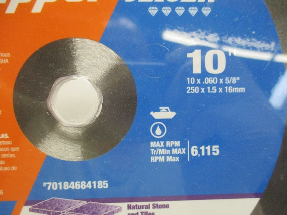 NORTON 10" CLIPPER SLICER 10x.060x5/8"  NSMP
