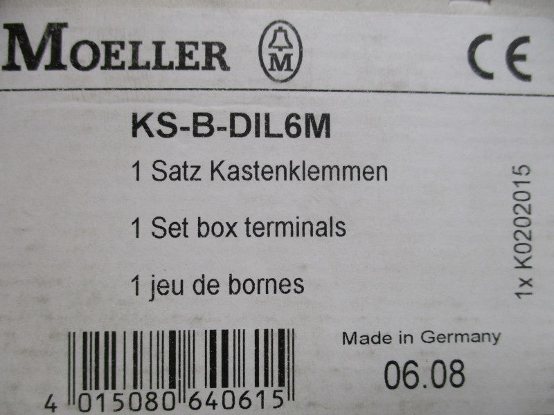 KLOCKNER MOELLER KS-B-DIL6M BOX TERMINALS  NSMP